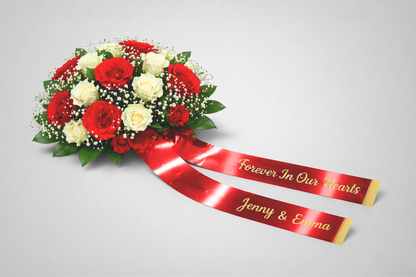 Nastri bouquet stampati dal tuo design