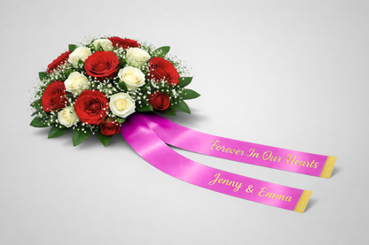 Nastri bouquet stampati dal tuo design