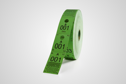 Biglietti Guardaroba 3-parti (500pz)