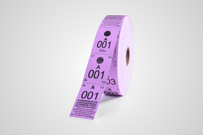 Biglietti Guardaroba 3-parti (500pz)
