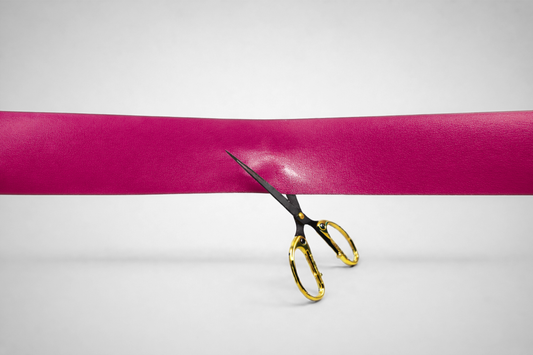 Couleurs de ruban d'inauguration en stock