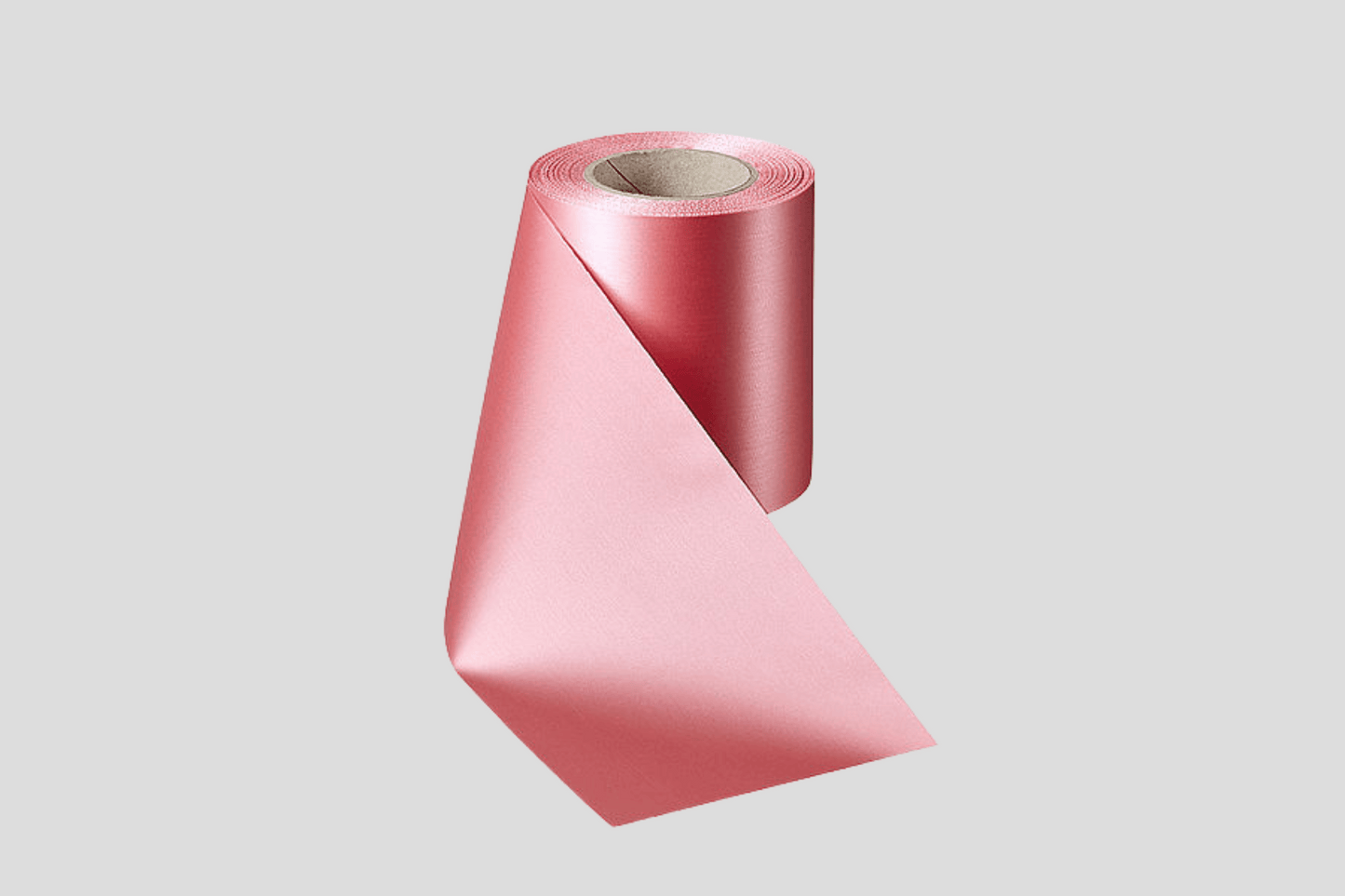 Ruban Eco Satin Roule 100 mm Ribbon JM Band CH Pink / Pink