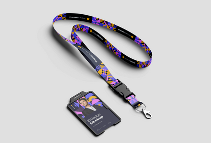 Lanyards avec Lanyards Print et Premium Lock JM Band Ch