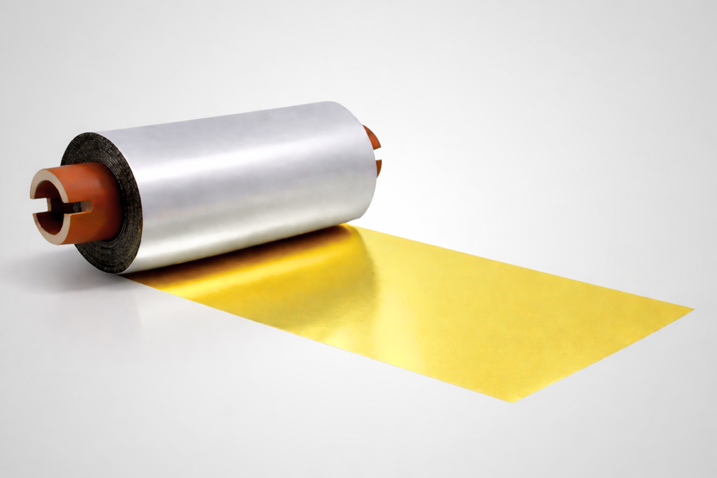 Feuille de transfert thermique or