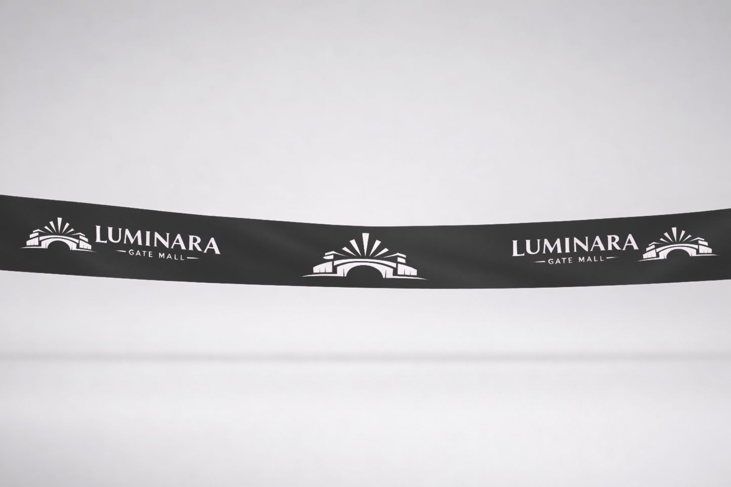 ECO bedrucktes Einweihungsband aus Satin