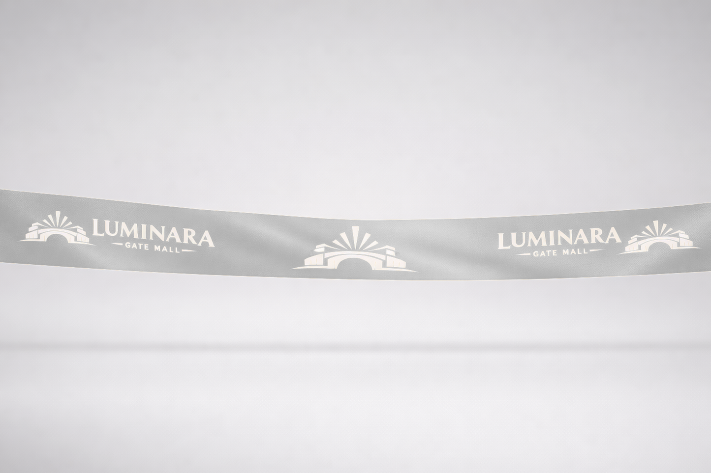 ECO bedrucktes Einweihungsband aus Satin