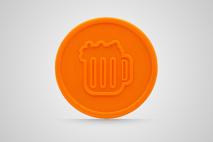 Plastikchips auf Lager