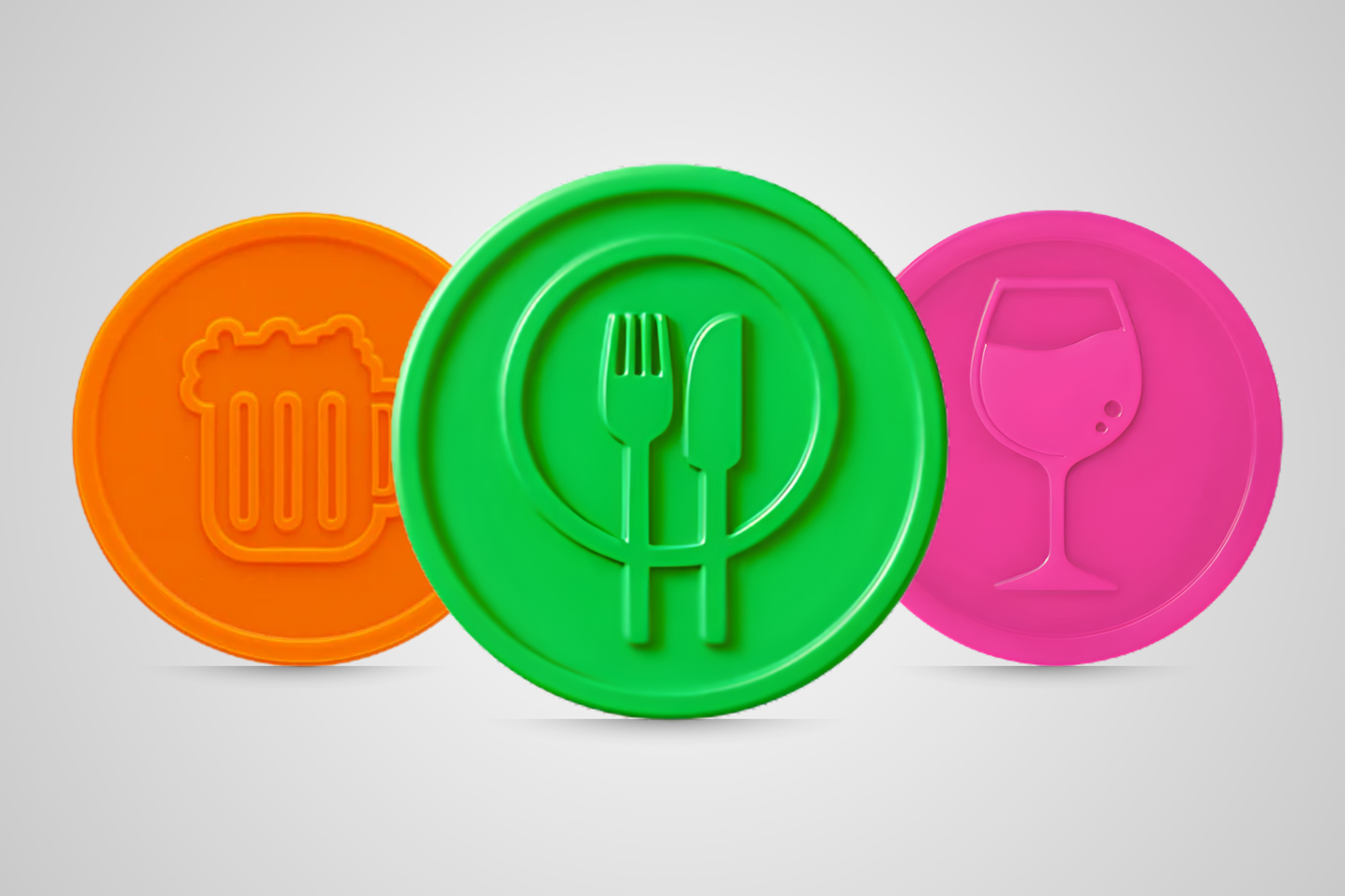 Plastikchips auf Lager