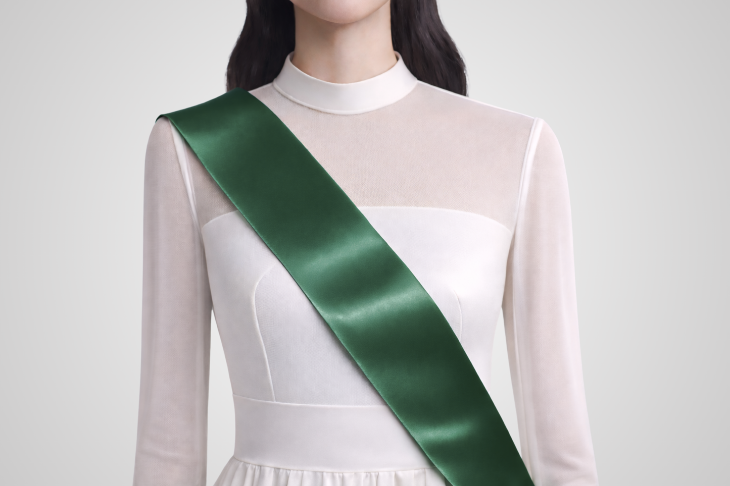 Écharpes ECO satin pas imprimé