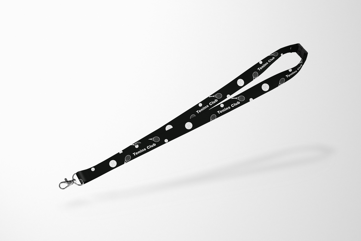 Glatte Lanyards mit Siebdruck
