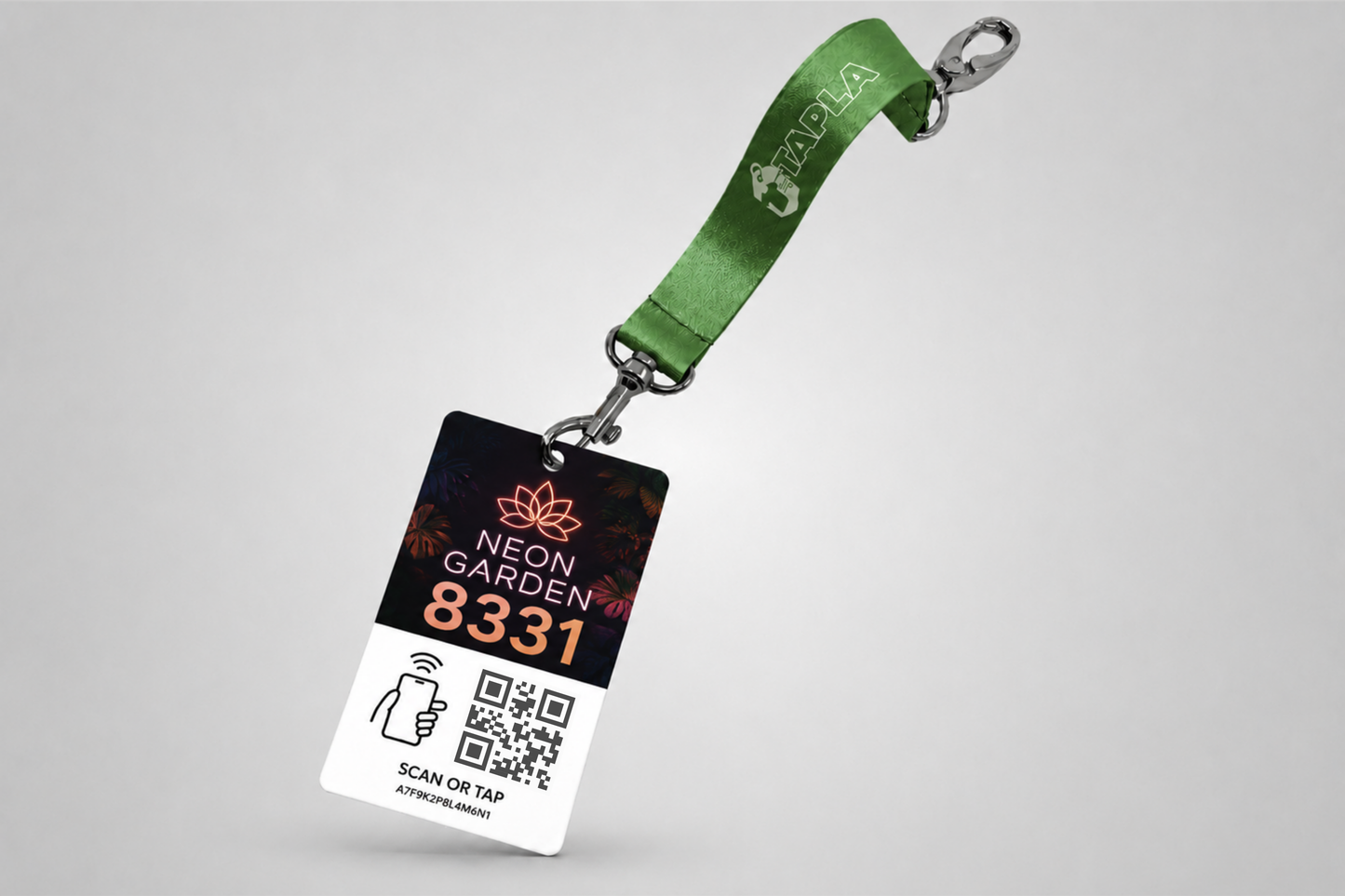 Vert Balises de garde-robe avec NFC et impression pour système de vestiaire en ligne