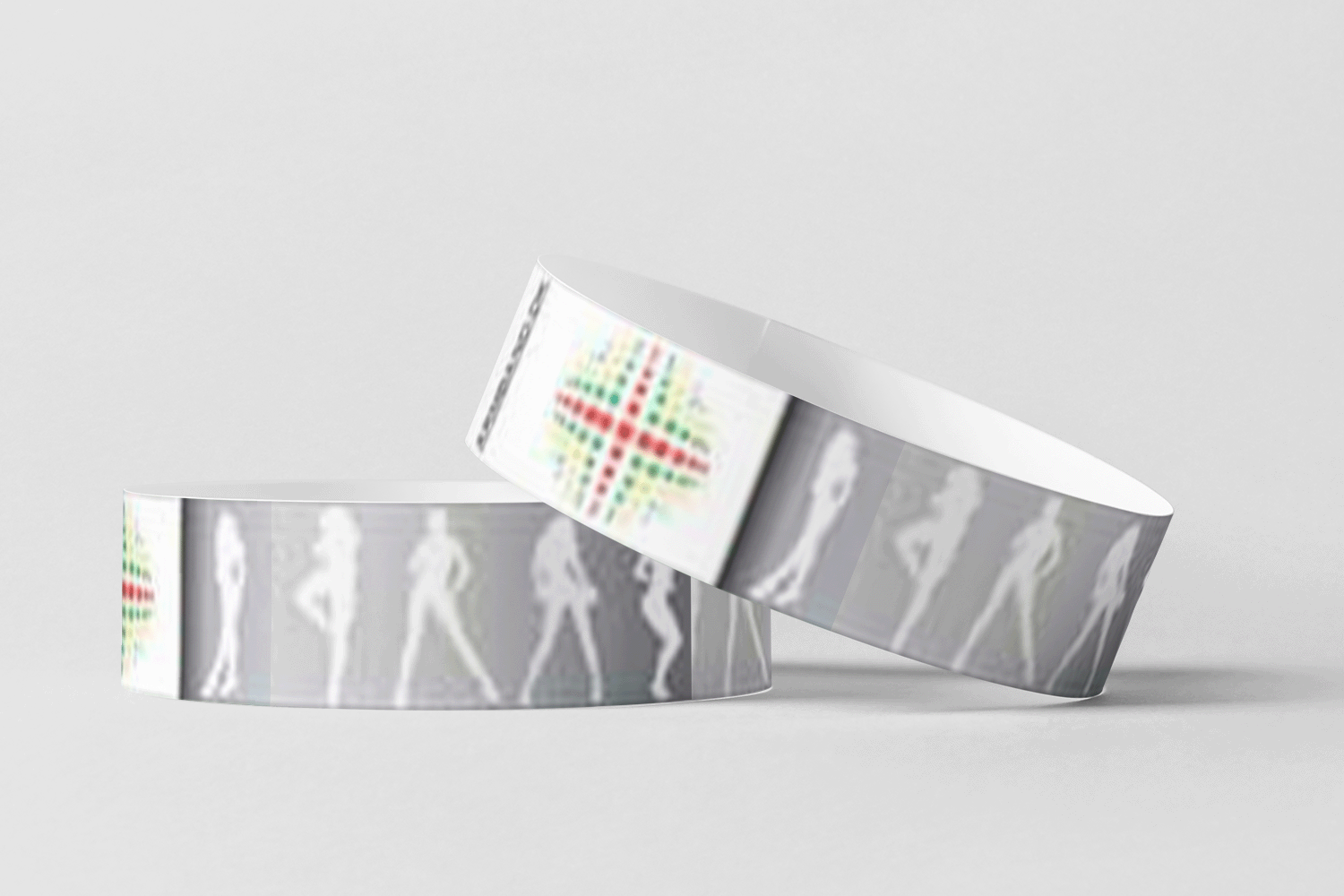Papier-bracelets - bracelets en papier préimprimées JM Band CH 10 Disco