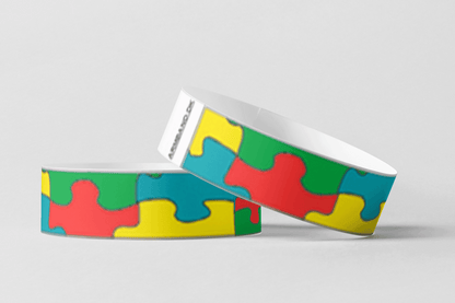 Papier-bracelets - bracelets en papier préimprimées JM Band CH 10 Puzzles