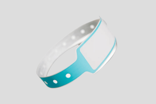 Bracelets patients avec bracelets en vinyle de poche en plastique JM Band ch
