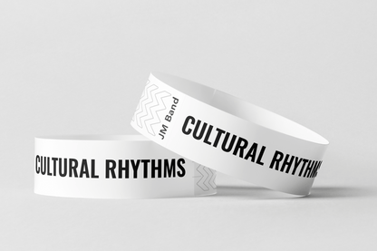 Les bracelets en papier Imprimé - enquête sur les bracelets en papier JM Band Ch 10 White