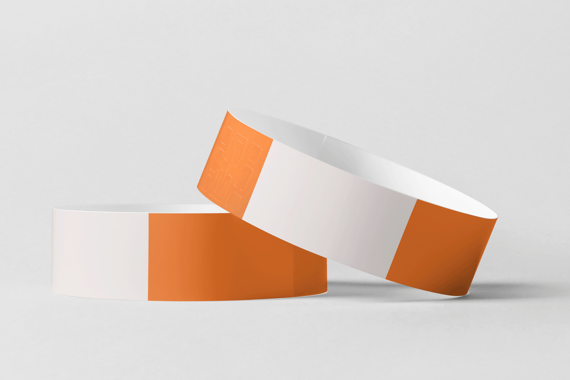 Bracelets thermiques en bracelets en vinyle rouleau jm bande ch 1 orange