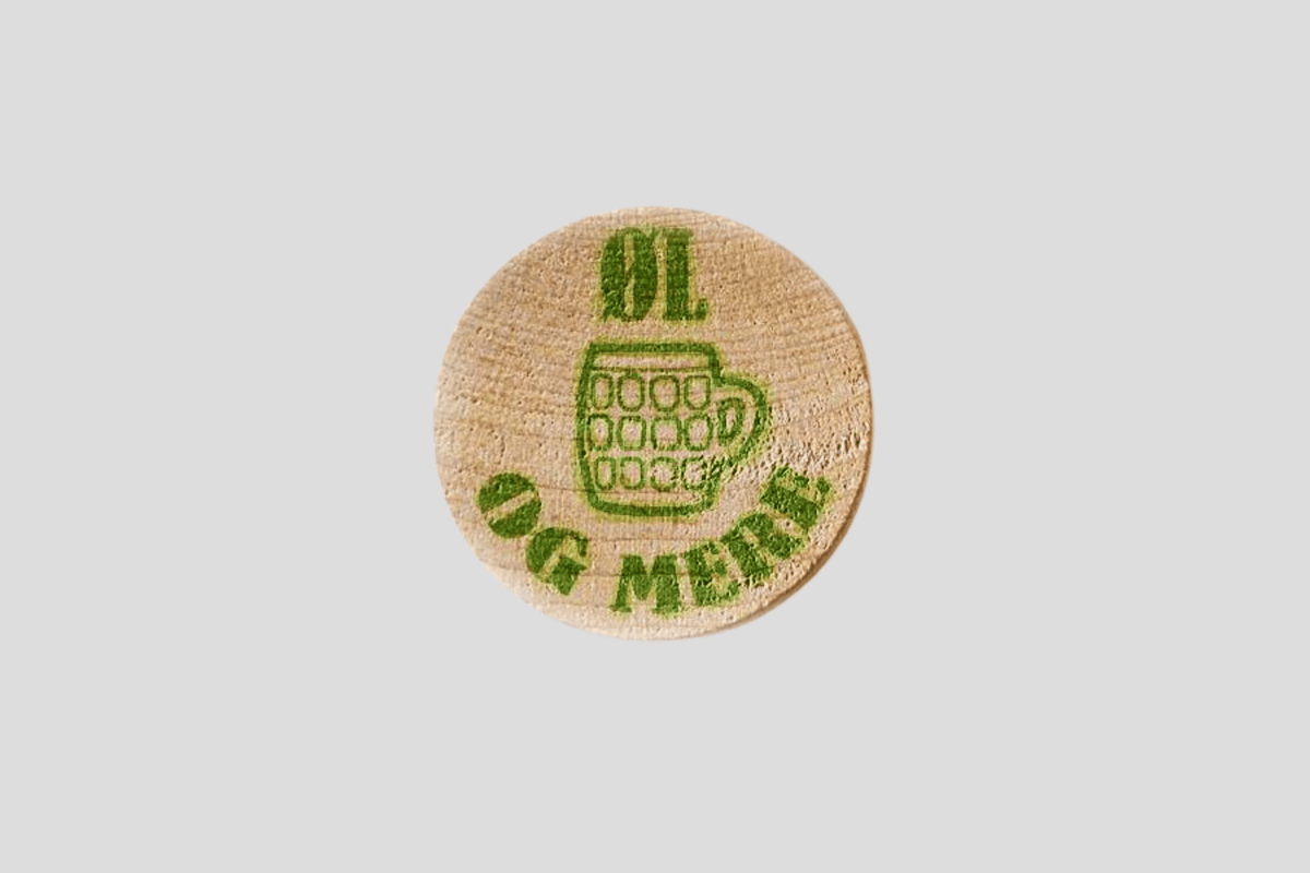 Qansean Lot de 30 à 1 000 jetons en bois personnalisés de 3,8 cm, gravés avec votre logo/texte ou image sur une copeaux de bois, parfaits pour bar, fête, mariage, événements d'entreprise Qansean Lot de 30 à 1 000 jetons en bois personnalisés de 3,8 cm, gravés avec votre logo/texte ou image sur une copeaux de bois, parfaits pour bar, fête, mariage, événements d'entreprise