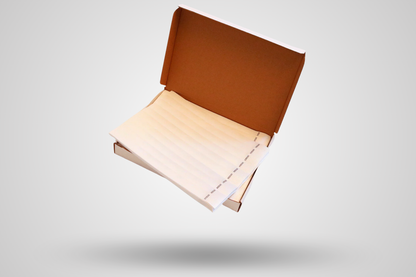 Boîte de bracelets en papier de 1000 - stock ordinaire de JM Band®. Achetez des bracelets de papier en Blanc ici.