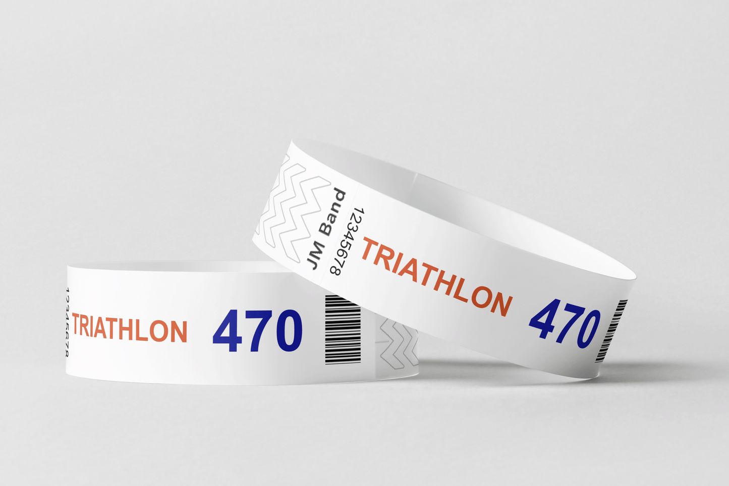 Bib Numéro de bracelets en papier